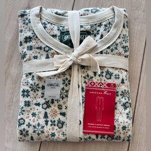 NWT American Eagle Women’s Waffle Long Sleeve Onesie